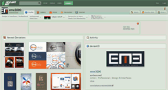 Desktop Screenshot of eme3000.deviantart.com