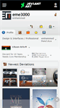 Mobile Screenshot of eme3000.deviantart.com