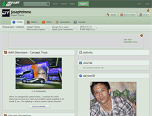 Tablet Screenshot of josephtimms.deviantart.com