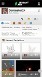 Mobile Screenshot of dominator24.deviantart.com