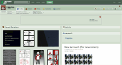 Desktop Screenshot of liggyloo.deviantart.com