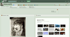 Desktop Screenshot of horse-lover95.deviantart.com