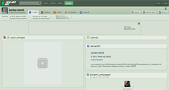 Desktop Screenshot of lucias-stock.deviantart.com