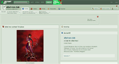 Desktop Screenshot of albel-nox-club.deviantart.com