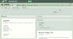 Desktop Screenshot of frontskies.deviantart.com