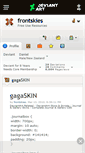 Mobile Screenshot of frontskies.deviantart.com