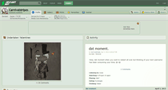 Desktop Screenshot of carnivalstripes.deviantart.com