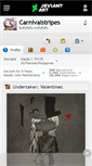 Mobile Screenshot of carnivalstripes.deviantart.com