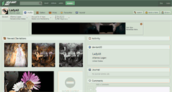 Desktop Screenshot of ladyali.deviantart.com