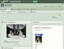 Tablet Screenshot of descifrarte.deviantart.com