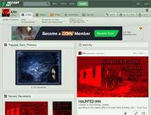Tablet Screenshot of kxn.deviantart.com