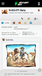 Mobile Screenshot of n-kh-ff-fans.deviantart.com
