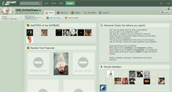 Desktop Screenshot of girlsinwetsheer.deviantart.com