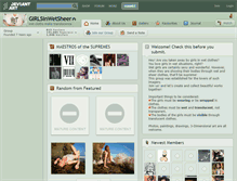 Tablet Screenshot of girlsinwetsheer.deviantart.com