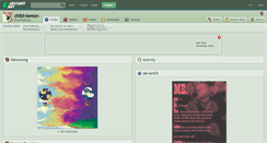 Desktop Screenshot of chibi-lemon.deviantart.com