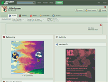 Tablet Screenshot of chibi-lemon.deviantart.com