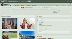 Desktop Screenshot of gaga777.deviantart.com
