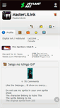Mobile Screenshot of masterlilink.deviantart.com