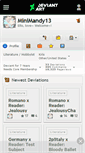 Mobile Screenshot of minimandy13.deviantart.com
