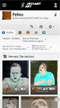 Mobile Screenshot of fellox.deviantart.com