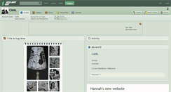 Desktop Screenshot of caml.deviantart.com