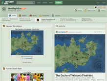 Tablet Screenshot of damilepidus.deviantart.com