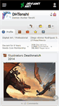 Mobile Screenshot of dhtenshi.deviantart.com