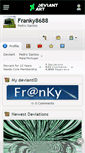 Mobile Screenshot of franky8688.deviantart.com