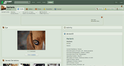 Desktop Screenshot of marianis.deviantart.com
