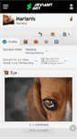 Mobile Screenshot of marianis.deviantart.com