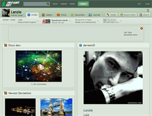 Tablet Screenshot of lanzie.deviantart.com