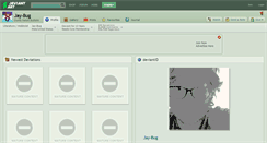 Desktop Screenshot of jay-bug.deviantart.com