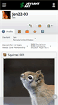 Mobile Screenshot of jen22-03.deviantart.com