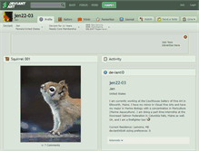 Tablet Screenshot of jen22-03.deviantart.com