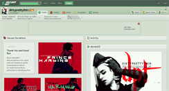 Desktop Screenshot of dirtyprettythin.deviantart.com