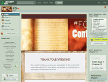 Tablet Screenshot of f09.deviantart.com