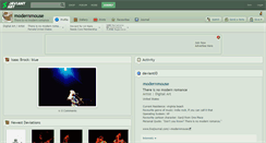 Desktop Screenshot of modernmouse.deviantart.com