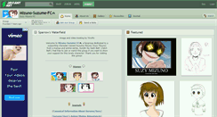 Desktop Screenshot of mizuno-suzume-fc.deviantart.com