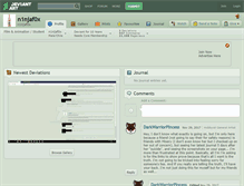 Tablet Screenshot of n1njaf0x.deviantart.com
