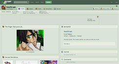 Desktop Screenshot of inochi-san.deviantart.com