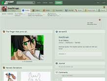 Tablet Screenshot of inochi-san.deviantart.com