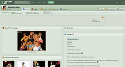 Desktop Screenshot of littlemissmint.deviantart.com