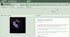 Desktop Screenshot of furiousennui.deviantart.com