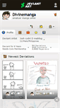 Mobile Screenshot of divinemanga.deviantart.com