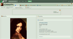 Desktop Screenshot of inthenameofart.deviantart.com
