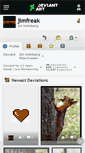 Mobile Screenshot of jimfreak.deviantart.com
