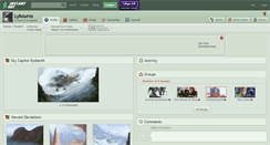 Desktop Screenshot of lykouros.deviantart.com