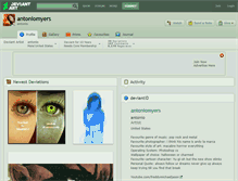 Tablet Screenshot of antoniomyers.deviantart.com