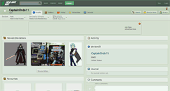 Desktop Screenshot of captainordo11.deviantart.com