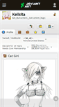 Mobile Screenshot of kellsita.deviantart.com
